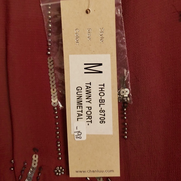 New, Chan Luu, tawny port gunmetal top - Picture 2 of 4